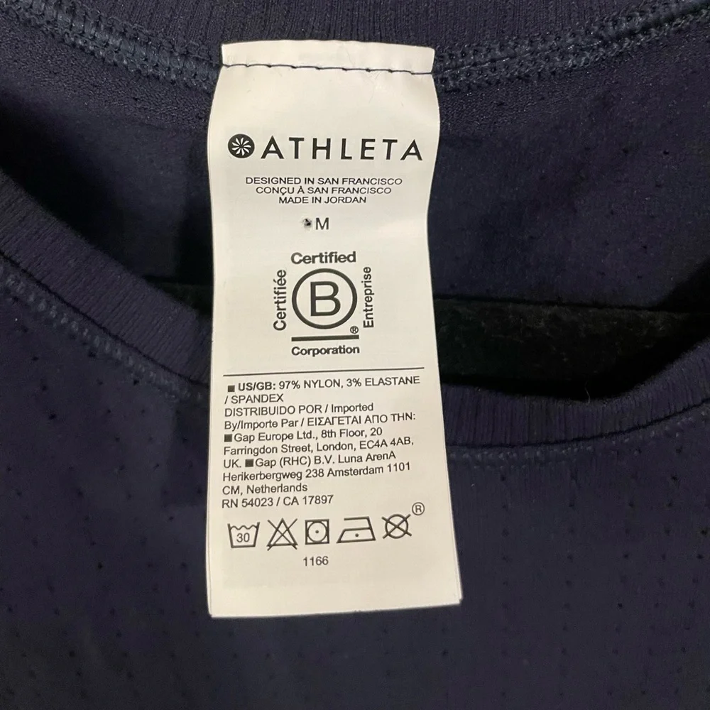 NWT Athleta In Motion Seamless Tee - Picture 5 of 5
